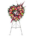  Karaman çiçek siparişi sitesi  kalpli karisik çiçek perförje