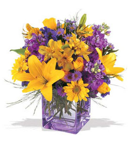  Karaman çiçek gönderme sitemiz güvenlidir  cam içerisinde kir çiçekleri demeti