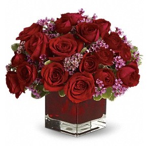 11 adet kırmızı gül vazosu  Karaman 14 şubat sevgililer günü çiçek 