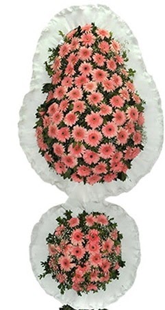 Çift katlı düğün nikah açılış çiçek modeli  Karaman çiçek online çiçek siparişi 